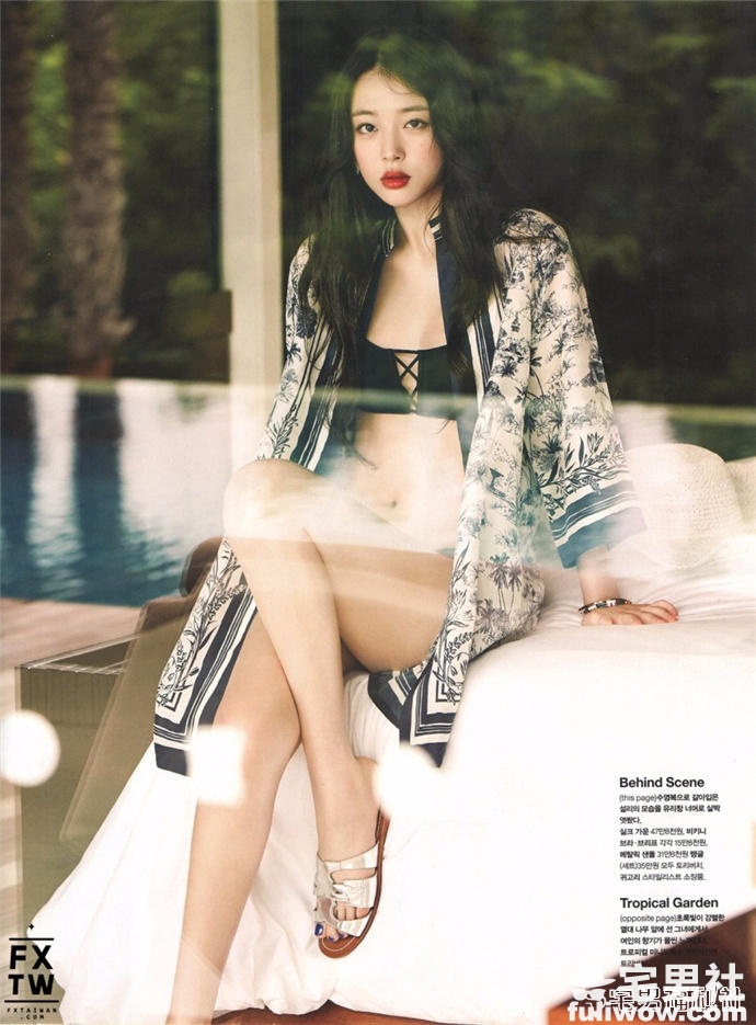 韩国女星的美无法评价，但发起福利和日本有的一拼 - 第5张