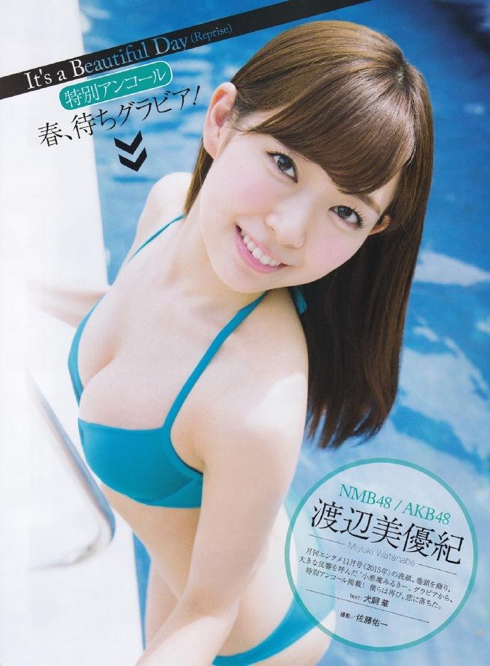 「NMB48」来自关西的小恶魔 渡边美优纪 - 第7张