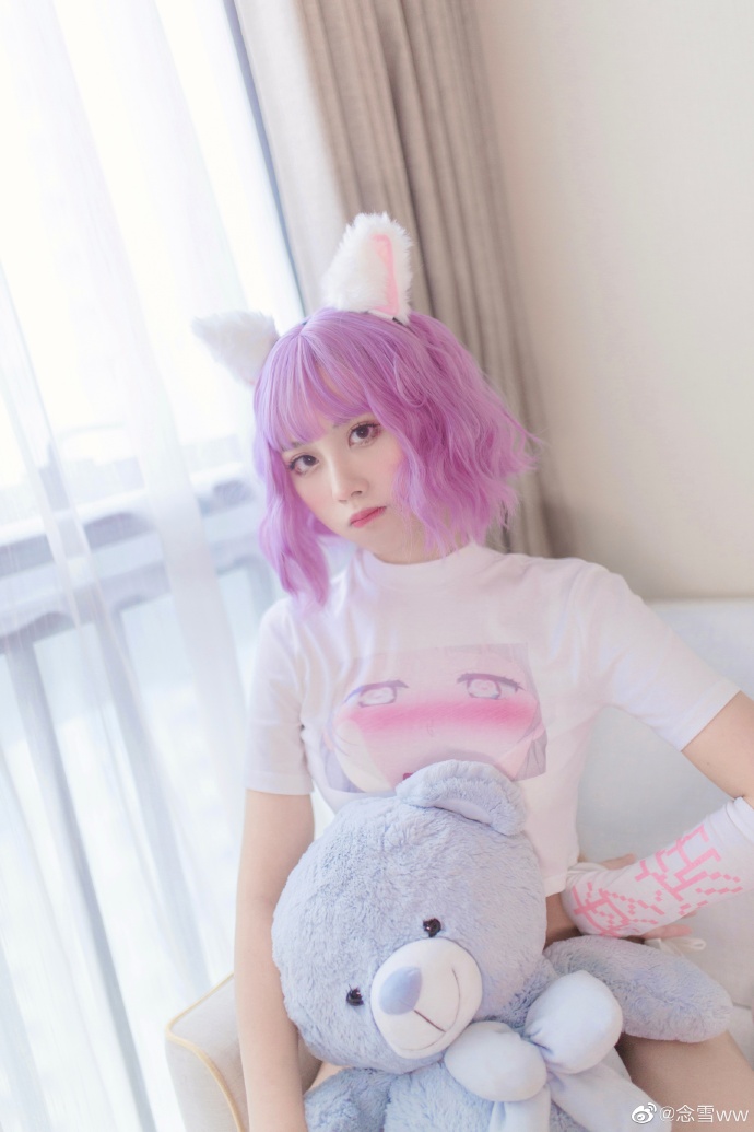 图片[8]-妹子图@念雪ww 这个可爱的猫咪我要了-集忧台