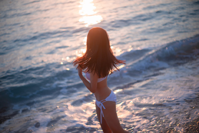 图片[6]-妹子图@澪mio兔兔纸 在爱琴海日落下的清凉-集忧台