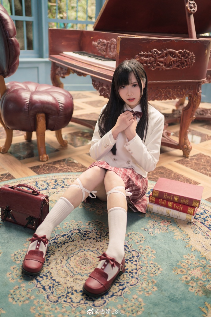 图片[3]-妹子图@傲娇98k_文青小少女-集忧台