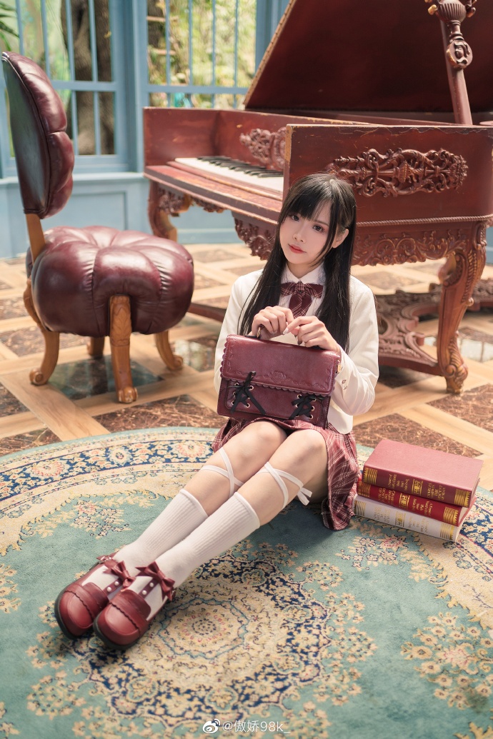 图片[5]-妹子图@傲娇98k_文青小少女-集忧台