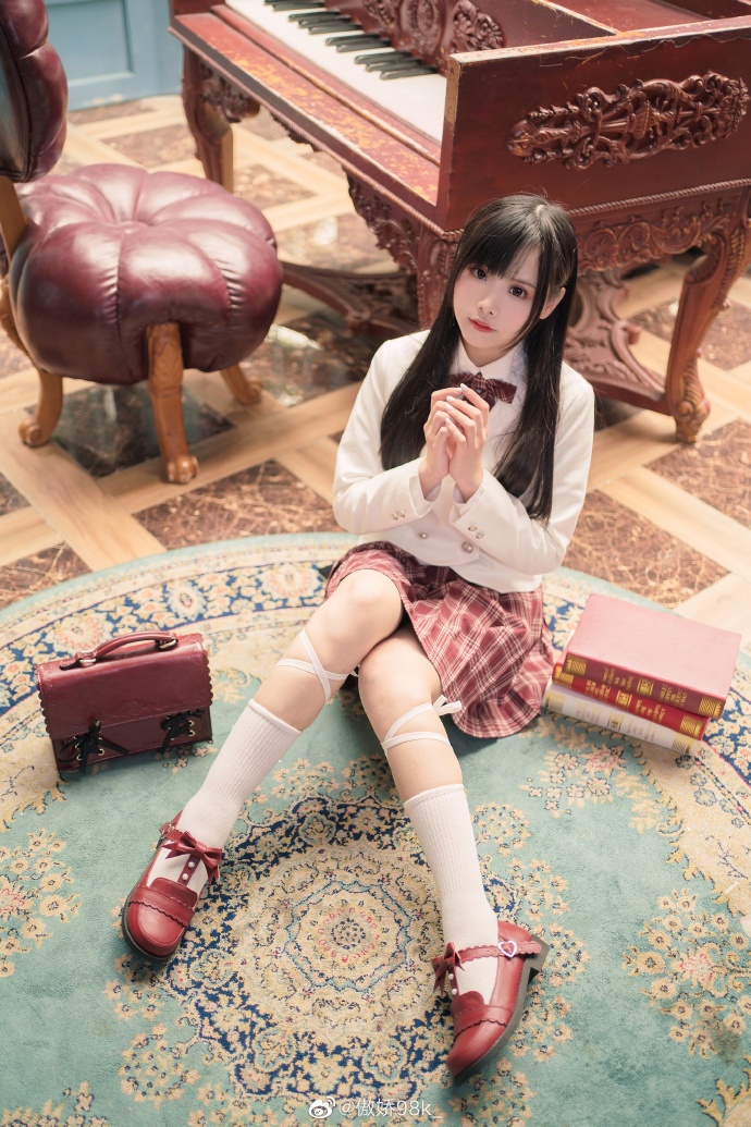 图片[9]-妹子图@傲娇98k_文青小少女-集忧台