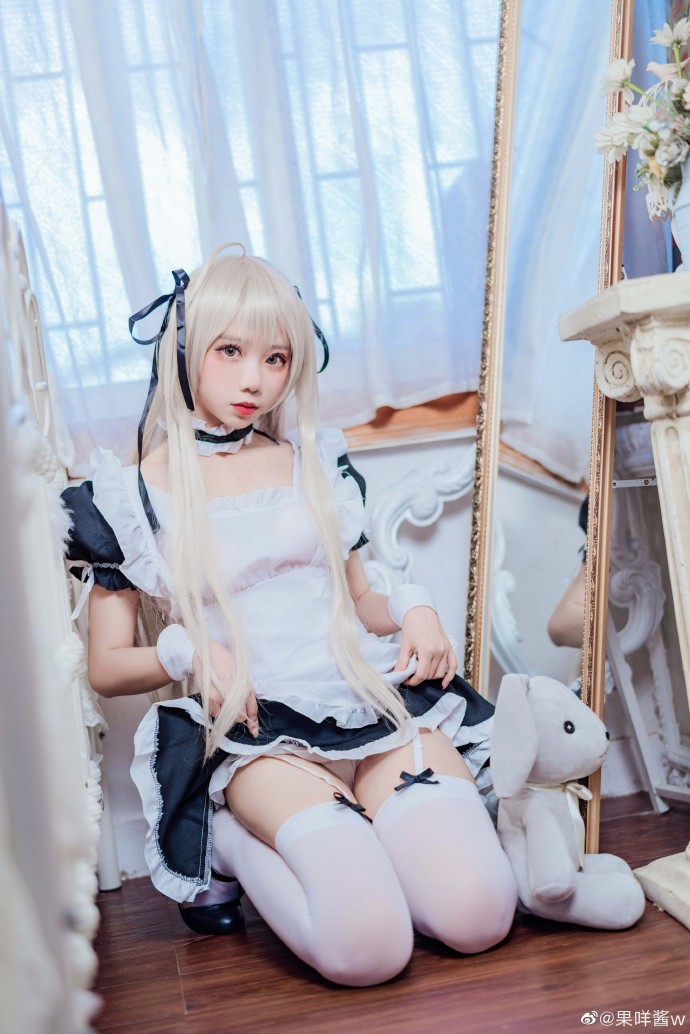 图片[5]-妹子图@果咩酱w 又是一套非常可爱的cos穹妹-集忧台
