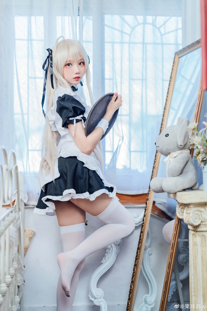 图片[4]-妹子图@果咩酱w 又是一套非常可爱的cos穹妹-集忧台