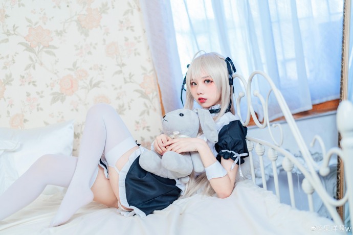 图片[2]-妹子图@果咩酱w 又是一套非常可爱的cos穹妹-集忧台