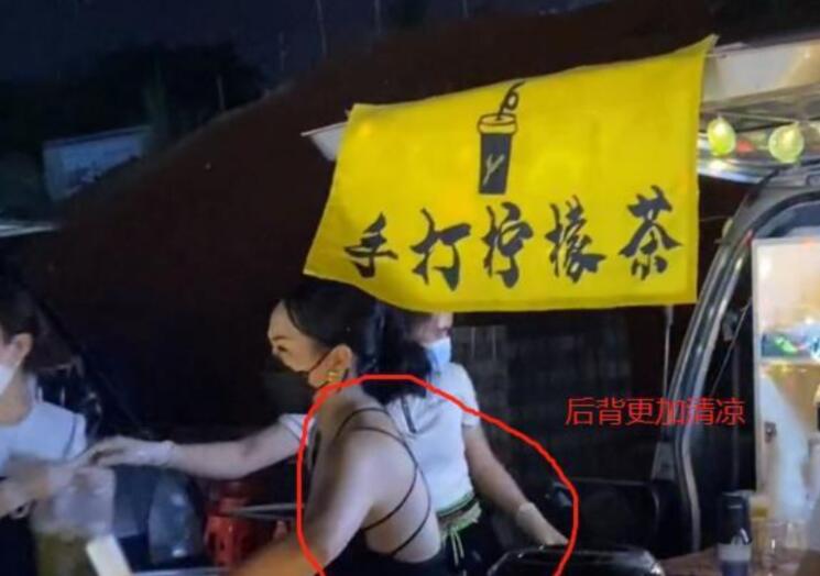 楞塘村夜市手打渣男柠檬茶老板娘照片火了-集忧台