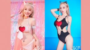 2024年JKF首位封面女星(岚芯语)自爆敏感部位-集忧台